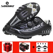 SIDEBIKE велосипедная обувь из углеродного волокна sapatilha ciclismo mtb Ультралегкая обувь для горного велосипеда спортивная обувь для верховой езды Zapatillas Ciclismo