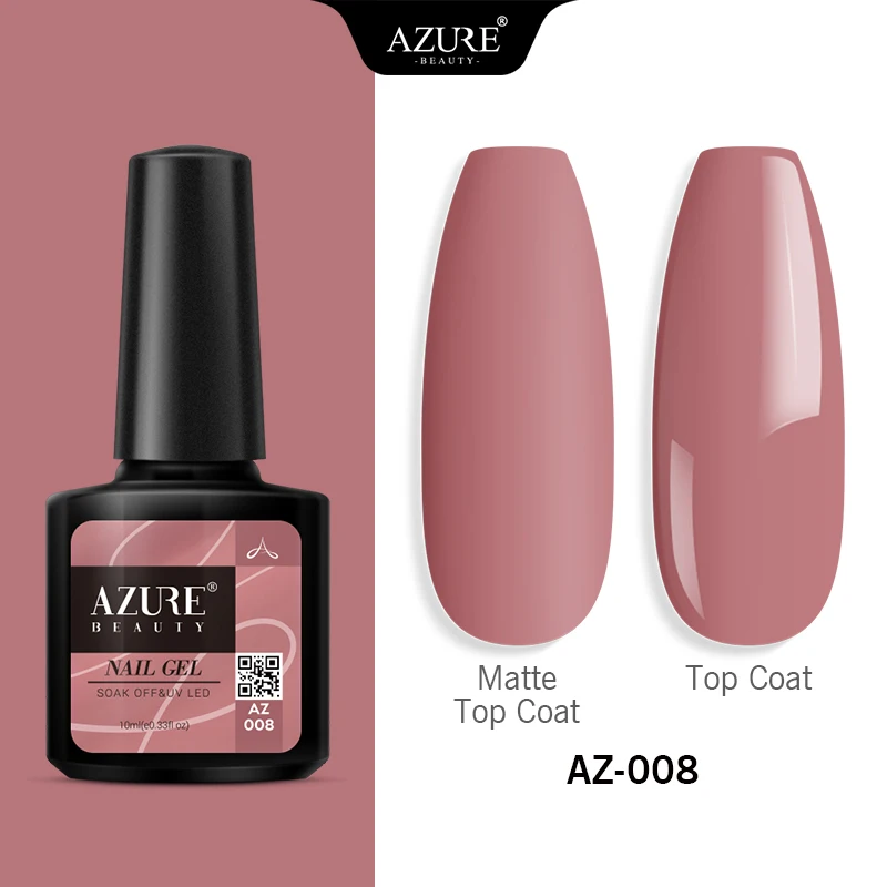 Azure beauty новейший Гель-лак для ногтей 10 мл замачивающийся Блестящий светодиодный Гель-лак для Ногтей Стойкий Гибридный лак Полупостоянный гель - Цвет: 08