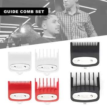 

2PCS Professional Cutting Guide Comb Clipper Guard Set 1.5mm/4.5mm Guide Combs For Hairdressing Hair Trimmer Accessory