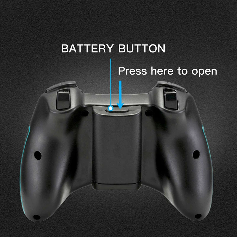 2,4G беспроводной геймпад для Android/Windows PC/tv BOX/PS3 контроллер для tv Box Android Phone PC Поддержка двойной вибрации джойстика