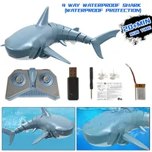 

2.4G 1:16 RC Shake Toy Waterproof Simulation Radio Remote Control Fish Model Electric Water RC Animals Toys for Kids Gifts