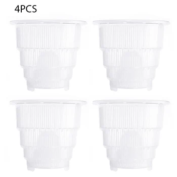 

PP Clear Mesh Orchid Home Container Flower Pot Gardening Gifts Decoration With Holes Succulent Planter Desktop Fleshy Durable