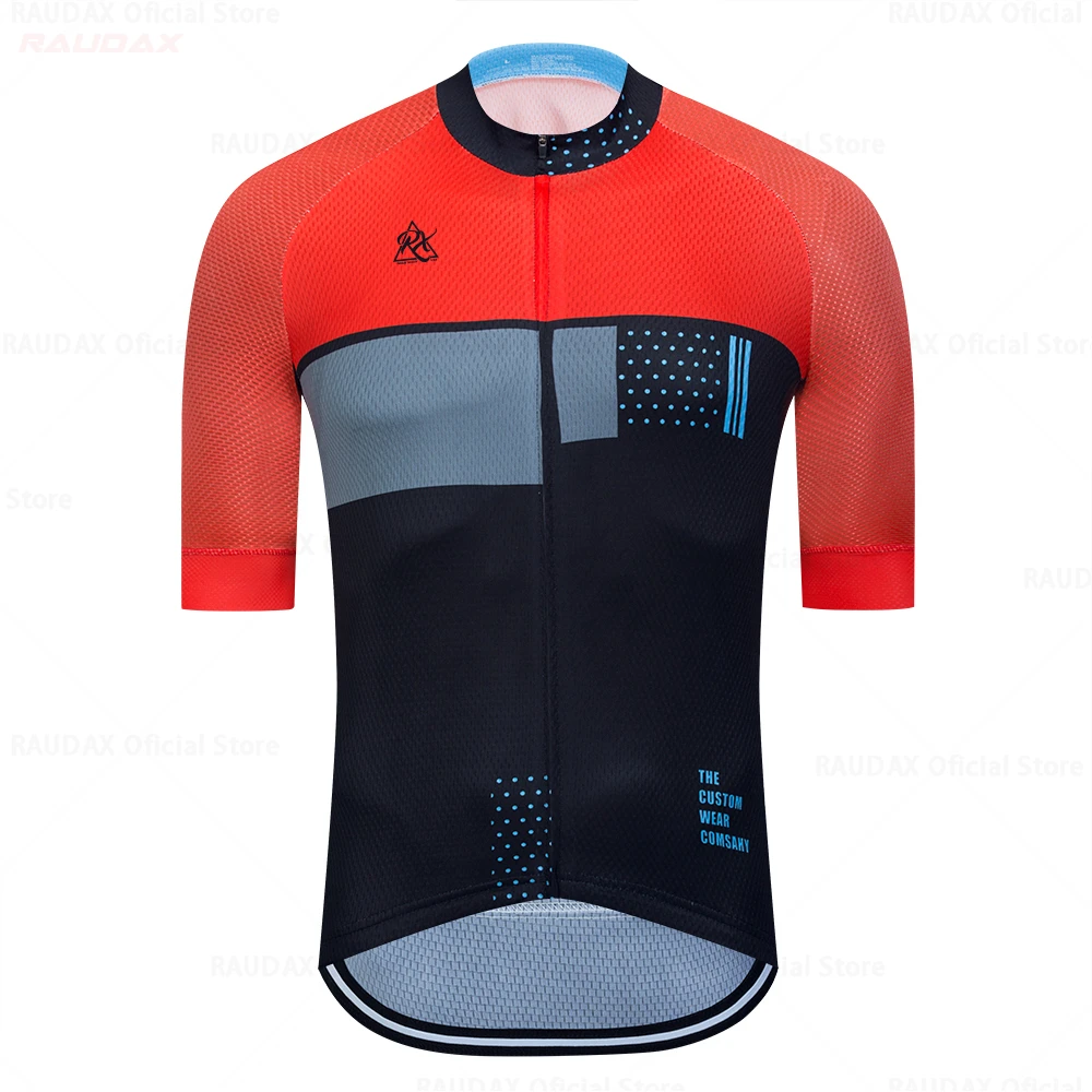 Cycling Clothing Men Summer Cycling Jersey Raudax Short Sleeve