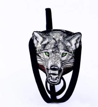 

fashion wholesale high quality low price 5pcs/lot invisible C sytle tiger head Men's Sexy underwea 8c