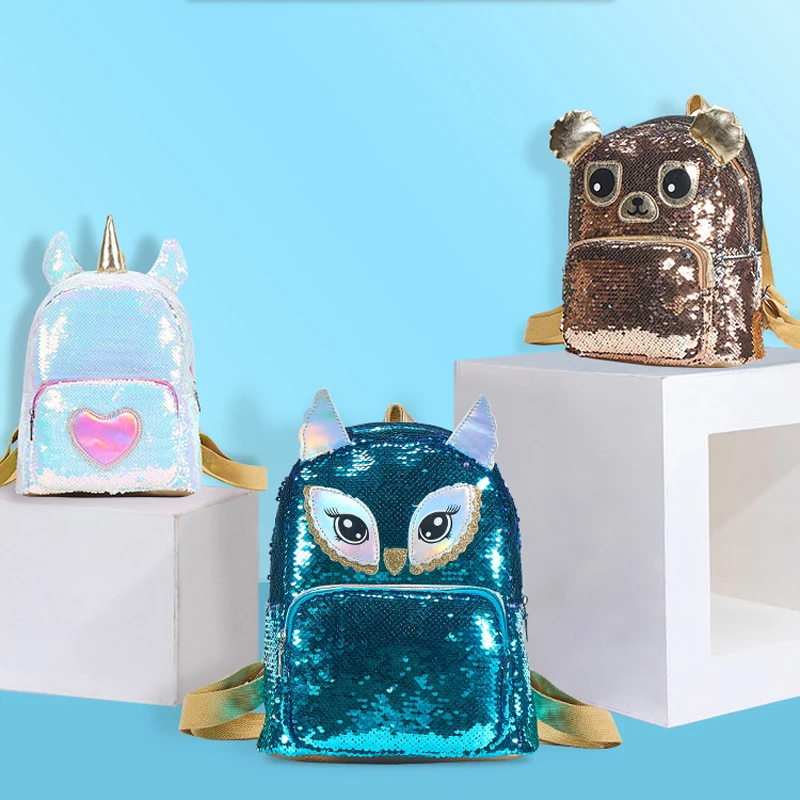 Светоотражающие блестки Mochila Infantil, детские школьные сумки для девочек, рюкзак для малышей, Cartable enfant escolar