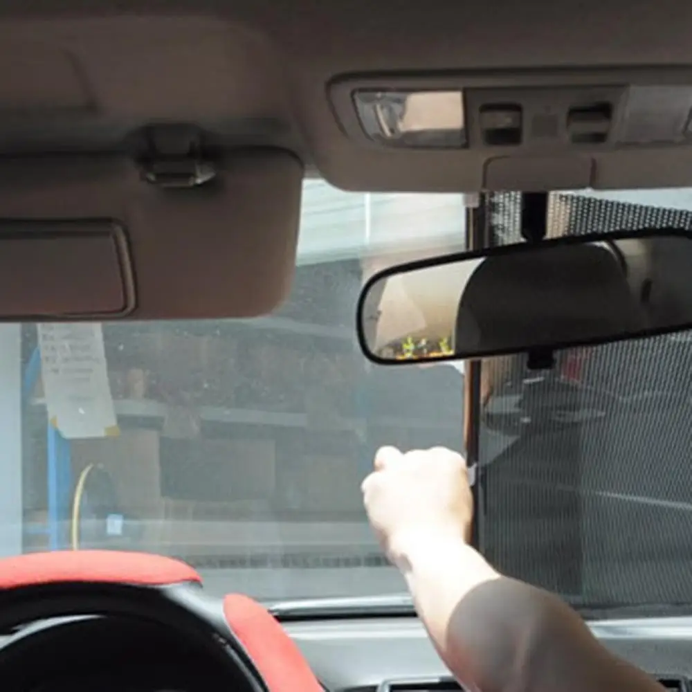 

Summer Car Window Insulation Curtains Car Curtains Telescopic Sunshade Universal Car Curtains 40*60Cm