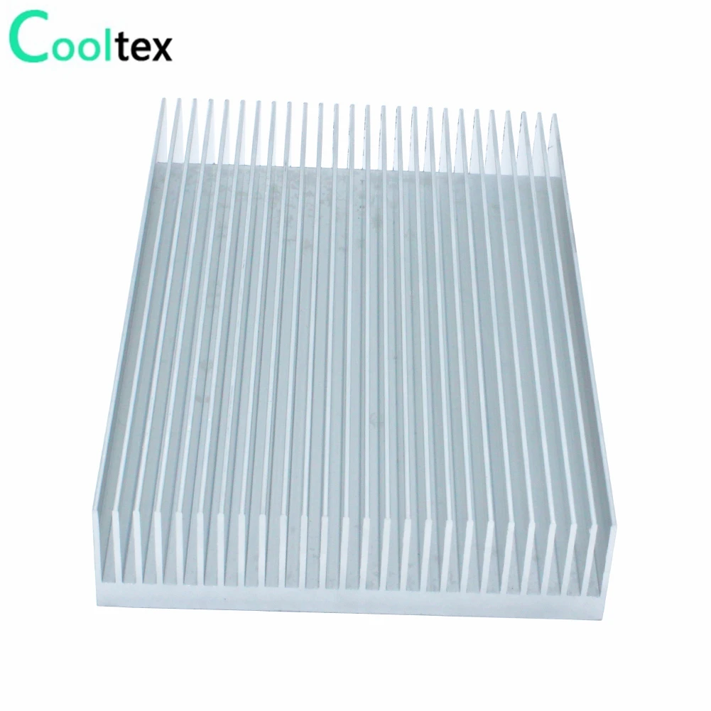 Dissipador de Calor de Alumínio 200x130x33.3 mm Radiador Refrigeração para Chip Led Amplificador de Potência Dissipação de Calor - Imagem 5