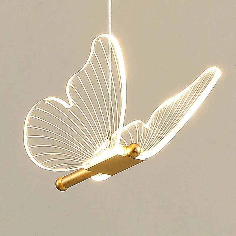 Butterfly LED Wall Lamp Bedside Wall Light Indoor Lighting For Home Bedroom Living Room Decoration Background Light Fixture wall light fixture