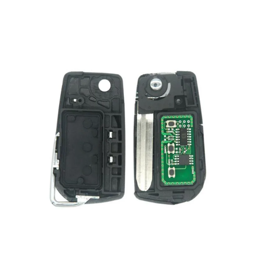 Upgrated 3 Button Flip Remote Key FOB for Toyota 4-Runner RAV4 Yaris 314MHZ 2010- G Chip FCC: HYQ12BBY B41TA B42TA