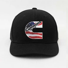 Cummins Мужчины Женщины Обычная Кепка для бейсбола твердая цветная унисекс шляпа с изогнутым козырьком