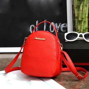 

Women Mini Crossbody Bags PU Leather Soft Touch Small Handbag Female Ladies Shoulder Bag Shopping Messenger Purse mochilas mujer