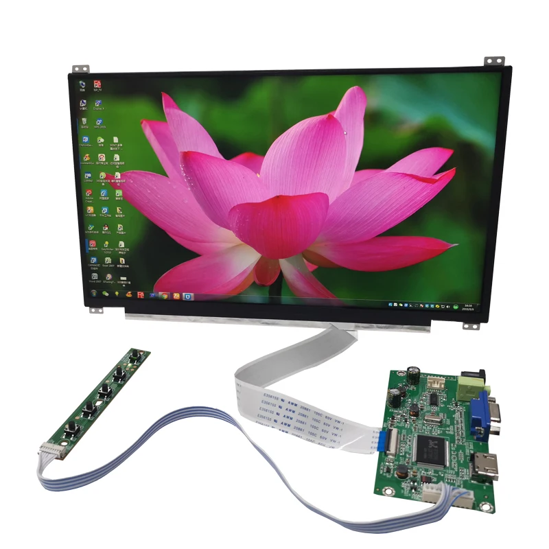 13.3 inch display module kit HDVGA1080P IPS solution development and design DIY electronic products headset 3.5 output built-in |
