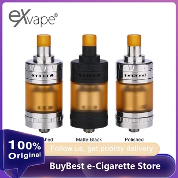 

Original Exvape Expromizer V4 MTL RTA Tank with Easy Single Coil Building & 23mm Diameter Vape Vaporizer vs Zeus X / Zenith