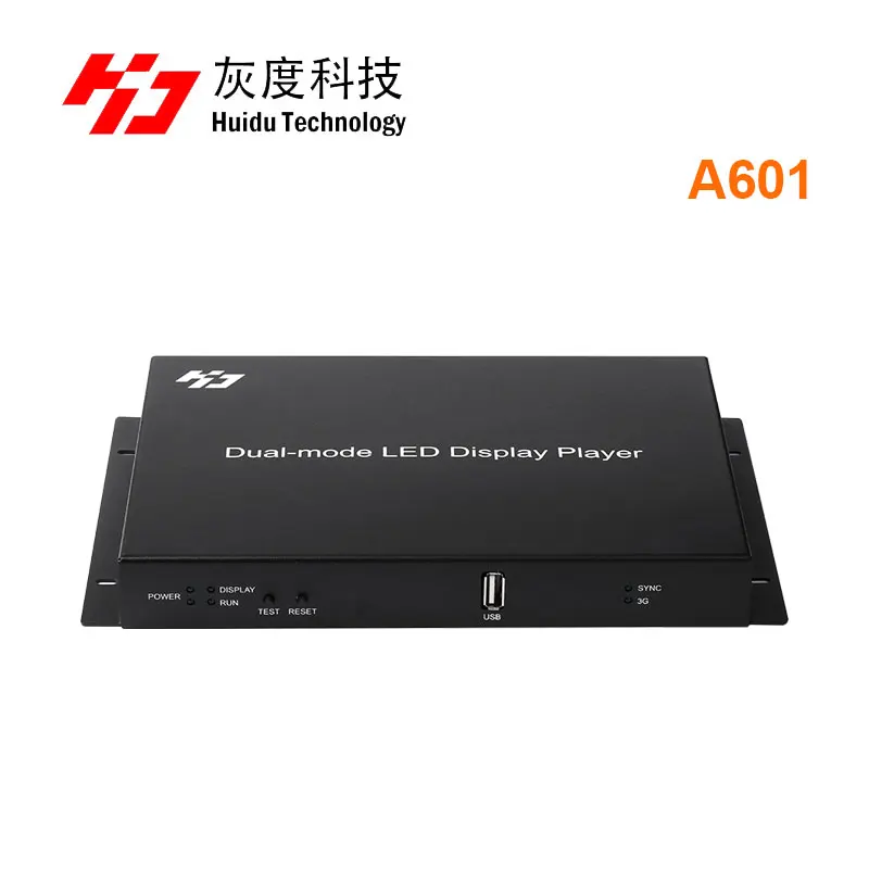 

Huidu HD-A601 HD-A602 HD-A603 support 3G 4G WiFi expend full color dual-mode huidu A601 A602 A603 with S108 sensor box
