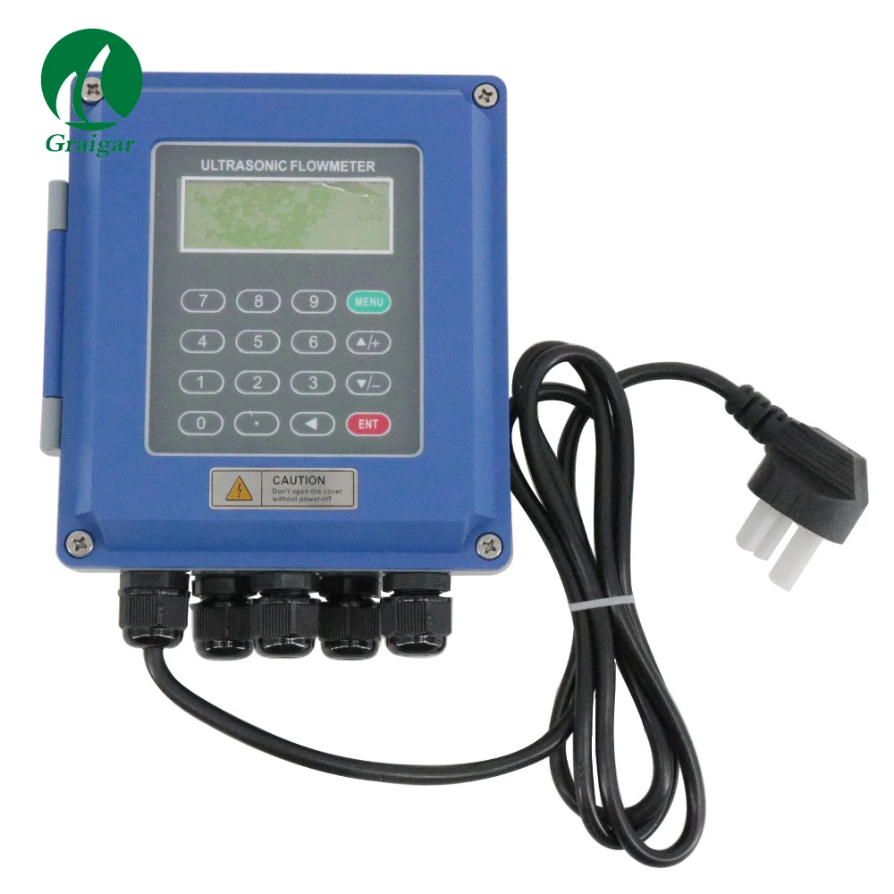 US $385.00 WallMounted Digital Ultrasonic Flow Meter Ultrasonic Liquid Flow Meter TUF2000B With TM1 Sensors DN50DN700mm
