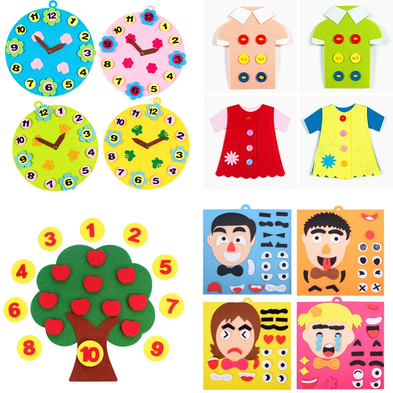 Детские обучающие игрушки Монтессори для детей, Обучающие, Обучающие, творческие, развивающие, детские, Подарочные, Brinquedos Educativos