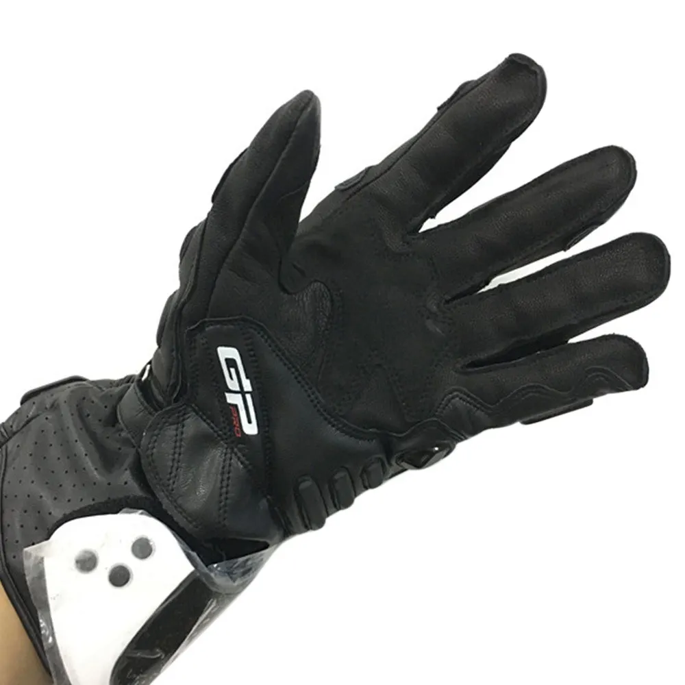 Racing Henuine Leather Motorbike Gloves