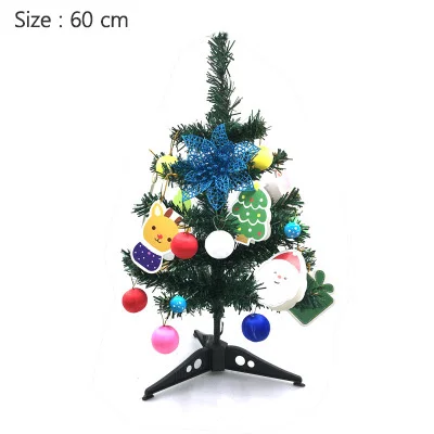 60cm blue Креативные Hnadcrafts, украшение для дома, Рождественская елка, шар Санта-Клауса, вечерние украшения, детские игрушки сделай сам, подарки, украшение стола, дерево - Color: 60cm blue