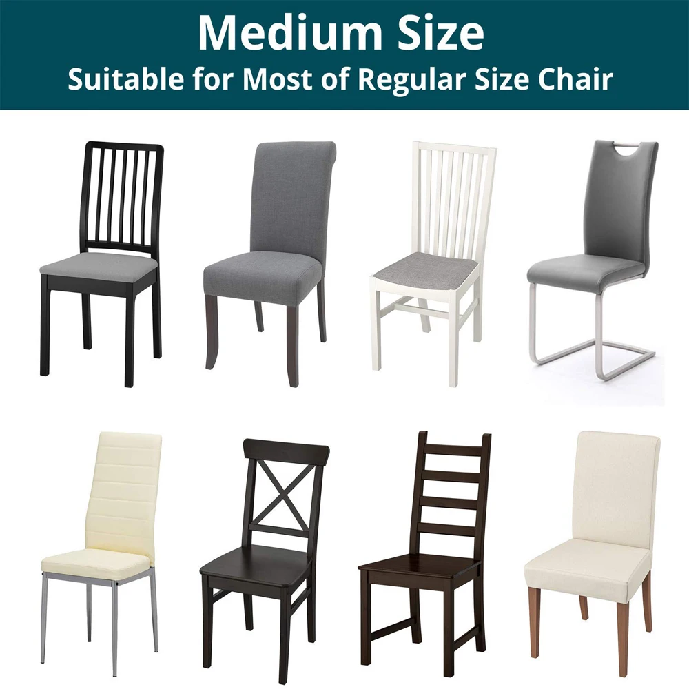 Новинка чехлы на стулья из спандекса эластичные обеденный чехол декоративный