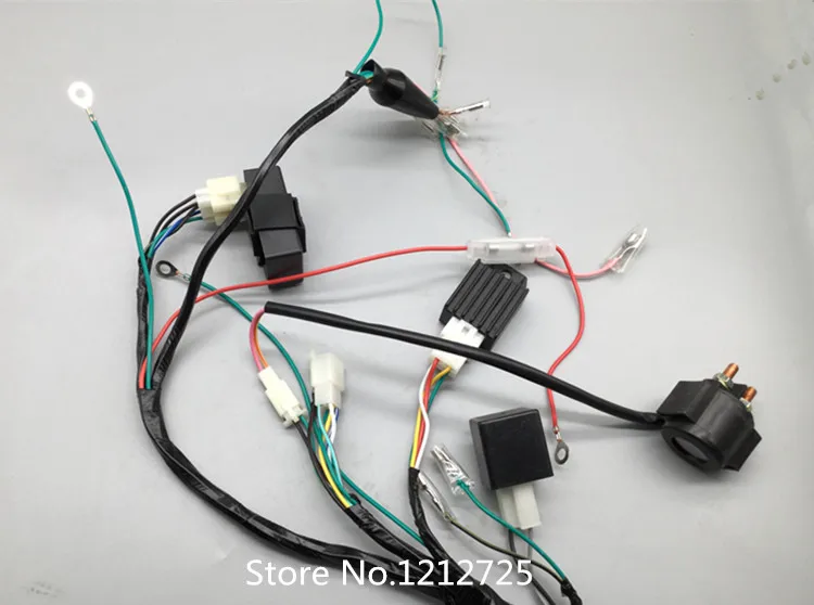 CG 125 CGM125 мотоциклетный кабель CDI катушка зажигания мигалка стабилизатор напряжения реле 12V ножной старт