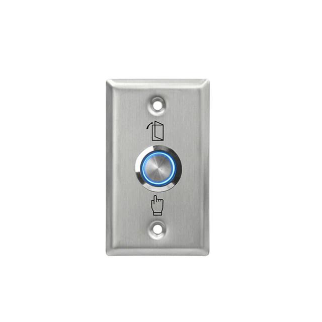 Backlight Stainless Steel Exit Button Switch Door  Push Sensor Opener Release for Access control system 6