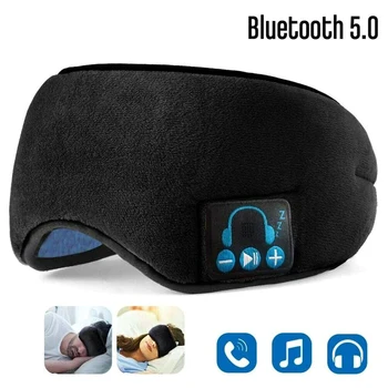 

1Pcs Wireless Bluetooth 5.0 Eye Patch Headsets Earphone Stereo Music Sleep Auxiliary Breathable Eye Mask Blinder Eyeshield New