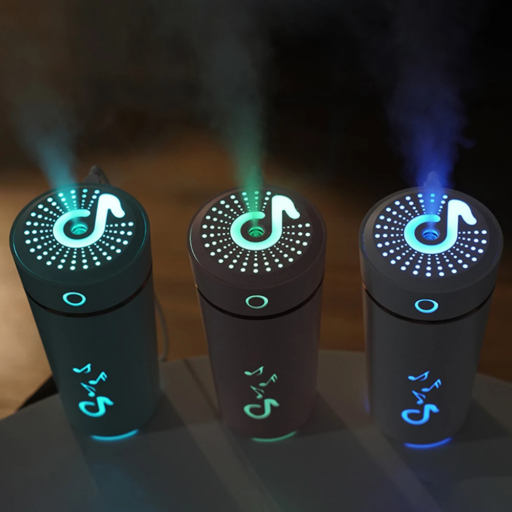 Diffuser Humidifier Essential-Oil Cool Mist Mini-Usb Portable Ultrasonic 200ml Night-Light