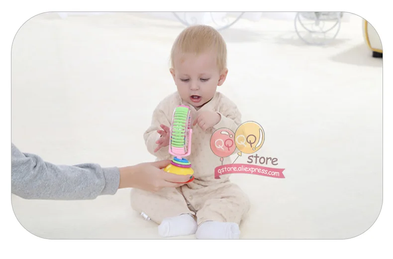 JOLLYBABY детский погремушка колесо обозрения триколор Мульти-сенсорный вращающийся стул 0-12 месяцев творческие обучающие игрушки для детей