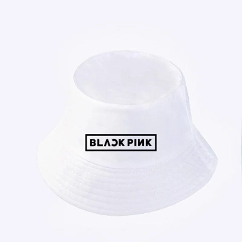 K POP BlackPink Got7 KILL THIS LOVE зимняя Панамка Hararjuku ведро шляпы держать спиннинг Топ двойные стороны плоская шляпа MARK LJJ305