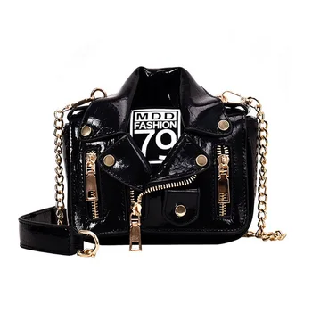 

Women Bags 2020 Fashion Motorcycle Chain Ladies Handbags Clothes Rivets Ladies Shoulder Crossbody Bag Faux Leather Crossbody Bag