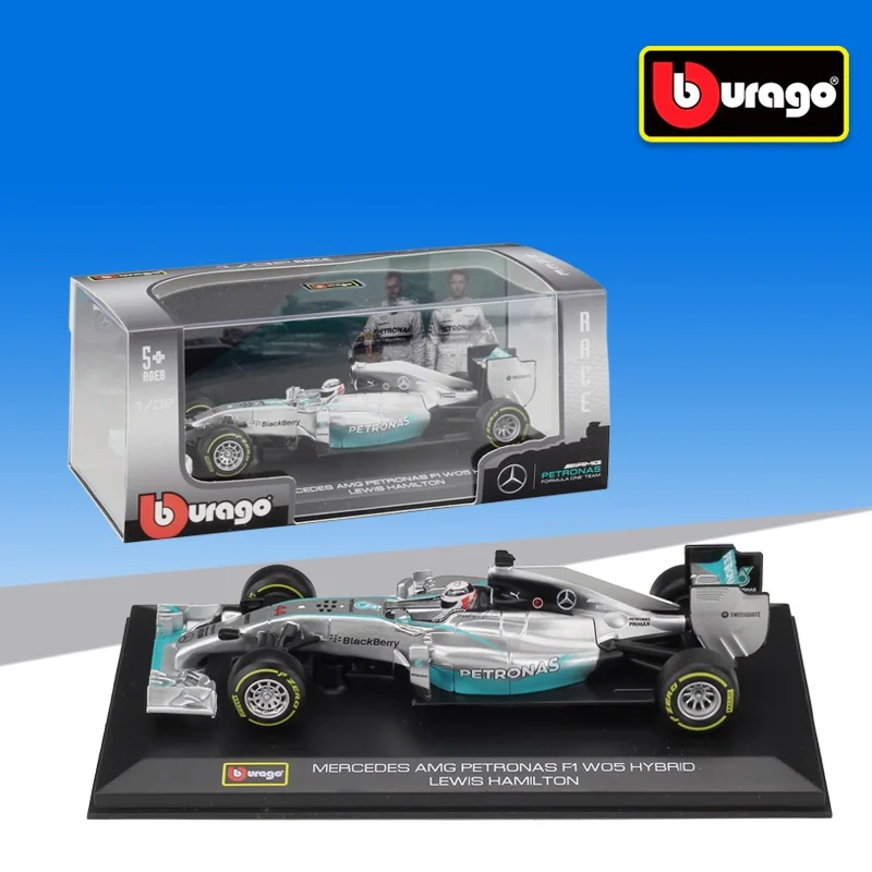 1:32 Bburago Benz F1 W05 Hybrid No44 Ferrari SF16-H Redbull RB13 гоночная литая модель автомобиля