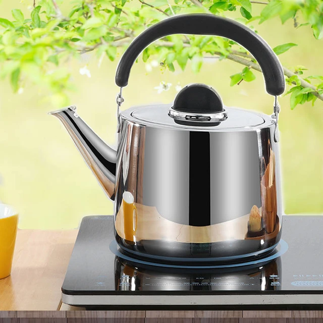 Stainless Steel Whistling Kettle & Teapot Stainless Steel Boil