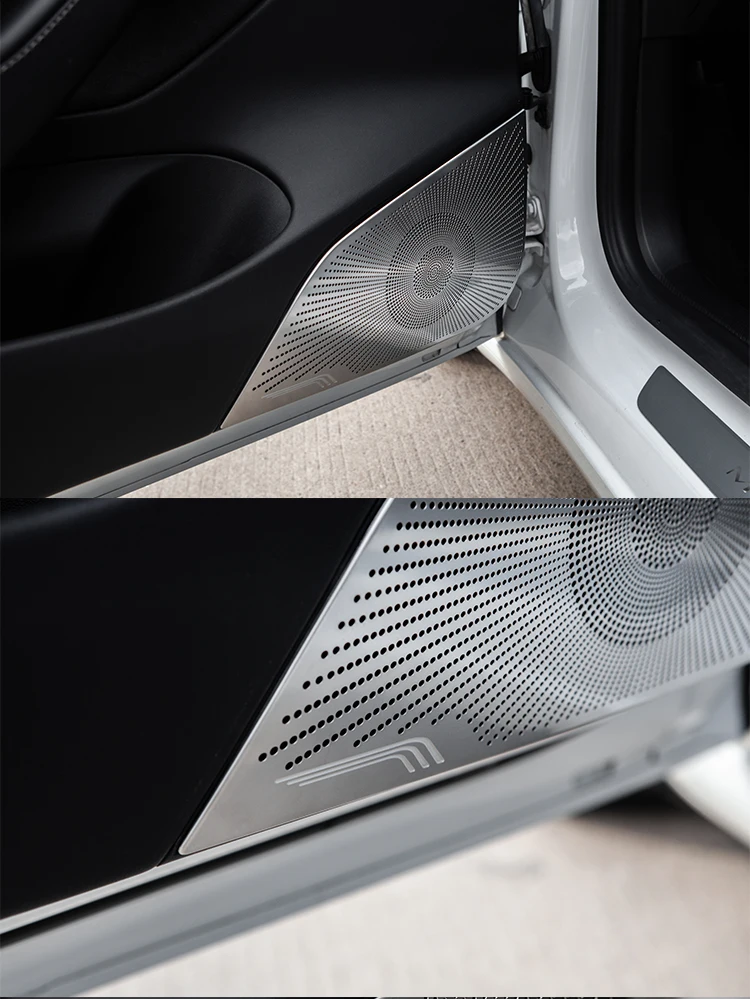 Heenvn New For Tesla Model 3 Accessories Front Column Roof Horn Hood