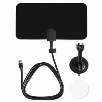 

HDTV Antenna 4K Indoor Digital Antenna Signal Booster DVB-T2 TV Aerial 470MHz-862MHz(IEC Converter)