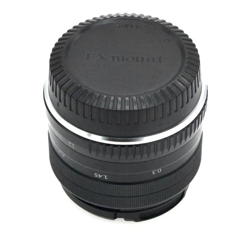 35 мм F1.6 APS-C ручной алюминиевый объектив камеры для Fuji X Крепление X-A1 X-A10 фиксированный немасштабирующийся маленький и сильный красивый хорошая работа
