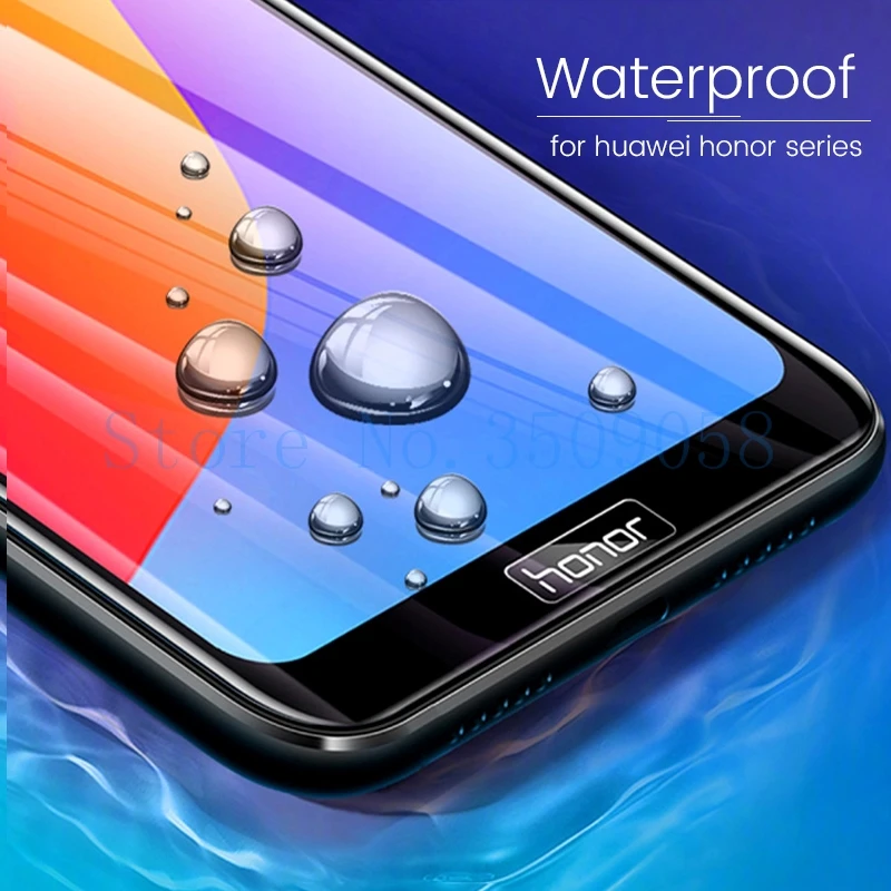 9d Полный Клей закаленное стекло для Huawei honor 8s 8x 8c 8a pro s8 a8 x8 a8 Защитная пленка для экрана телефона