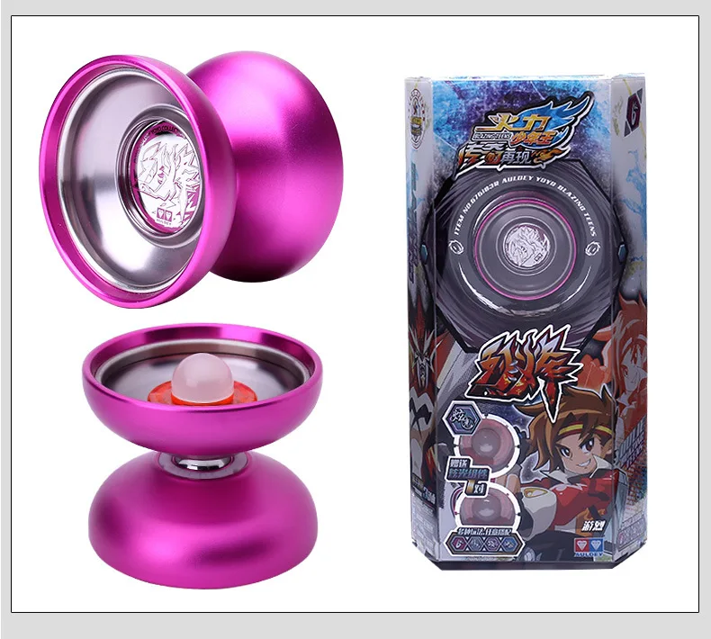 Легальное издание Fire Blazing Teens 5 игра YO-YO лжи Фэн Сияющий йо-йо металлический йо-йо игрушка