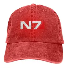 N7 унисекс регулируемые бейсболки джинсовые шляпы ковбой Спорт на открытом воздухе