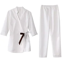 Женская медицинская униформа, костюм косметолога для спа-клуба, топ с коротким рукавом+ штаны, униформа для медсестры, Скрабы, униформа медсестры