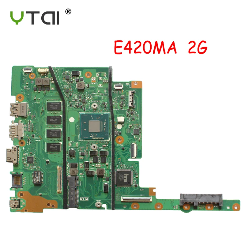E402MA материнская плата REV 2,0 N3540 cpu 2GB ram для ASUS E502MA E402MA 1" протестирована в целости и сохранности