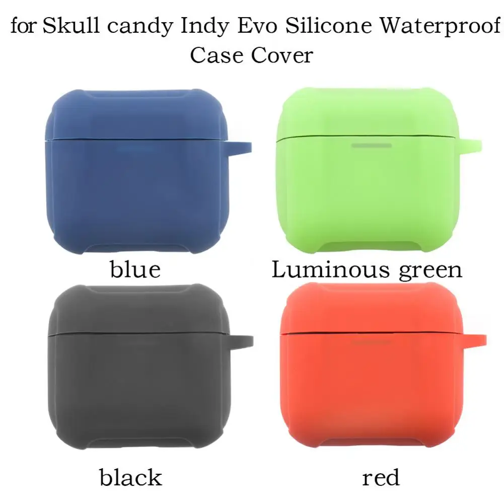Силиконовый защитный чехол для наушников с черепом Candy Indy Evo Bluetooth беспроводной