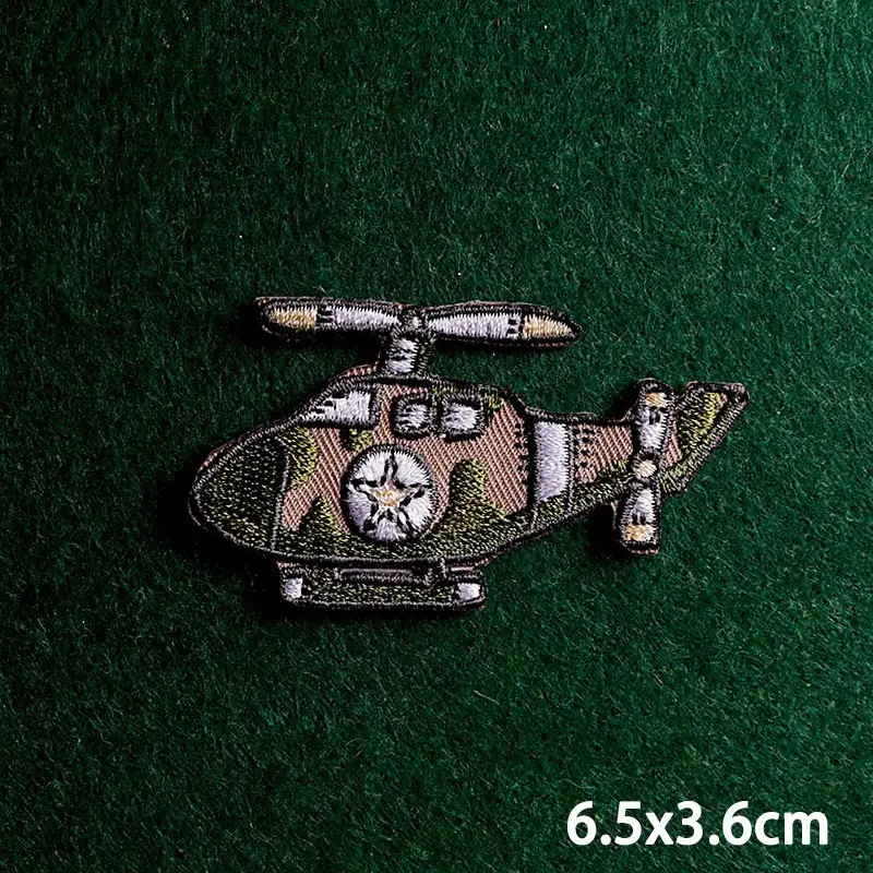 2 teile/los Pulaqi Cartoon Flugzeug Patches Eisen auf Patch Embroideried Patches auf Kleidung Rakete Nach für Jacke Applique Diy – Detail 21