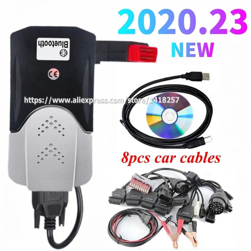 2022 лучший новый VCI OBD2 сканер 2020 23/2018.R0 генератор ключей vd ds150e cdp VD TCS CDP bluetooth для