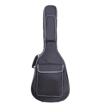 

40/41 Inch Guitar Bag Carry Case Waterproof Backpack Acoustic Folk Guitar Gig Bag Cover With Double Shoulder Straps