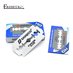10pcs Razor Blades Double-sided Razor Blade Men Shaving Razor Shaver Manual Razor Blade Shaving Tool Sharp Thin Blade Face Care