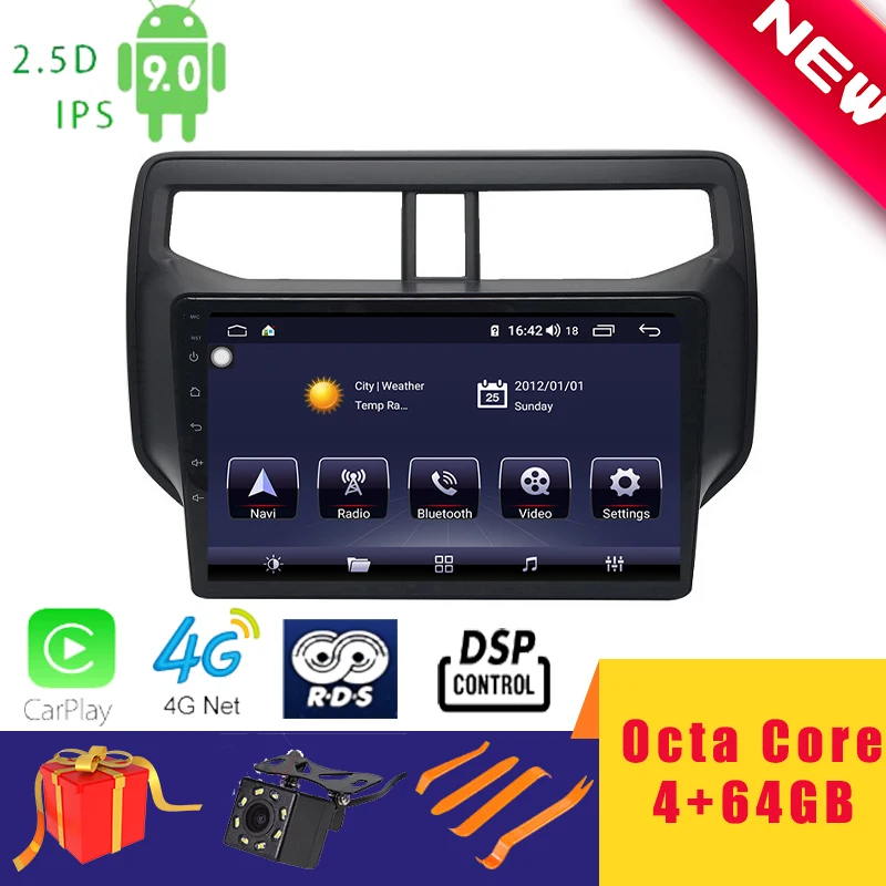 9 &quotAndroid 10 0 автомобильный мультимедийный плеер стерео для Toyota Rush 2018 2019
