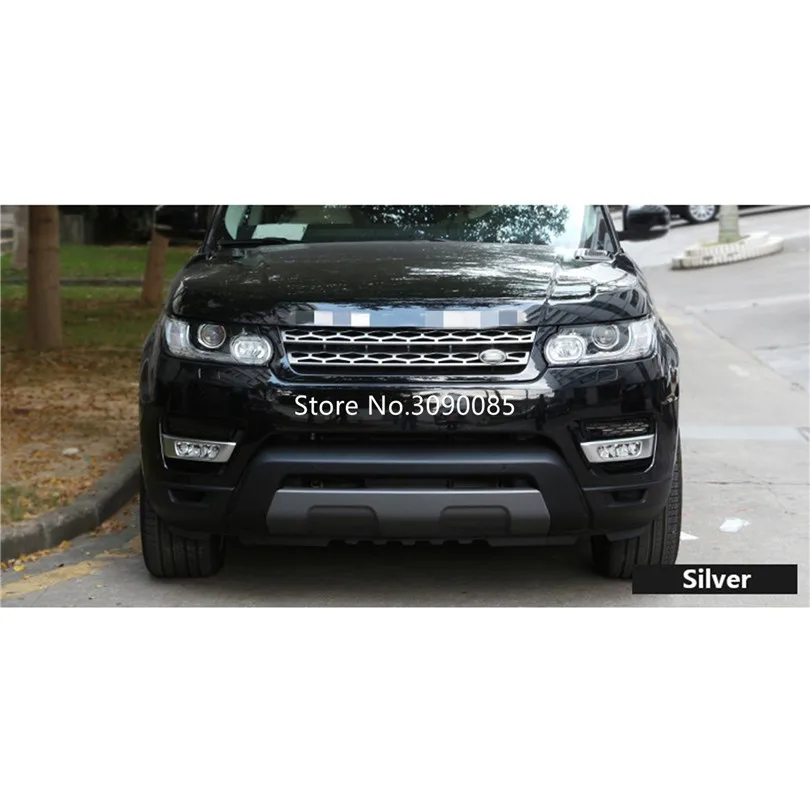 2 шт ABS хромированная Автомобильная передняя фара рамка Накладка для Range Rover Sport