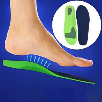 

Running Walking Shoes Insert Soft Flat Feet Orthotic Insoles Arch Support Shock Absorption Athletic Plantar Fasciitis Men Women