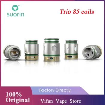 

4pcs/1pc New Original Suorin Trio 85 Mesh/RBA Coil for Suorin Trio 85 Kit w/ 0.2ohm and 0.4ohm Resistance Single Coil Building
