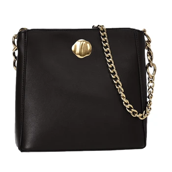 

Wild Casual Shoulder Messenger Bag Women Bucket Bag Chain Bag Handbag Small Bag Women